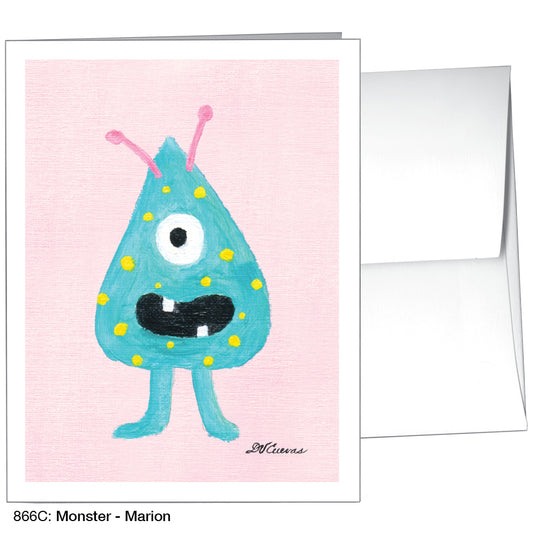 Monster - Marion, Greeting Card (8662C)