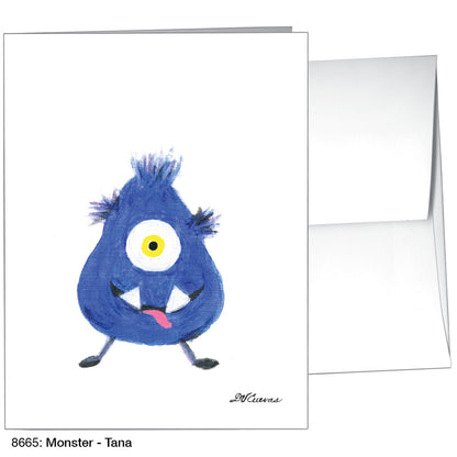 Monster - Tana, Greeting Card (8665)