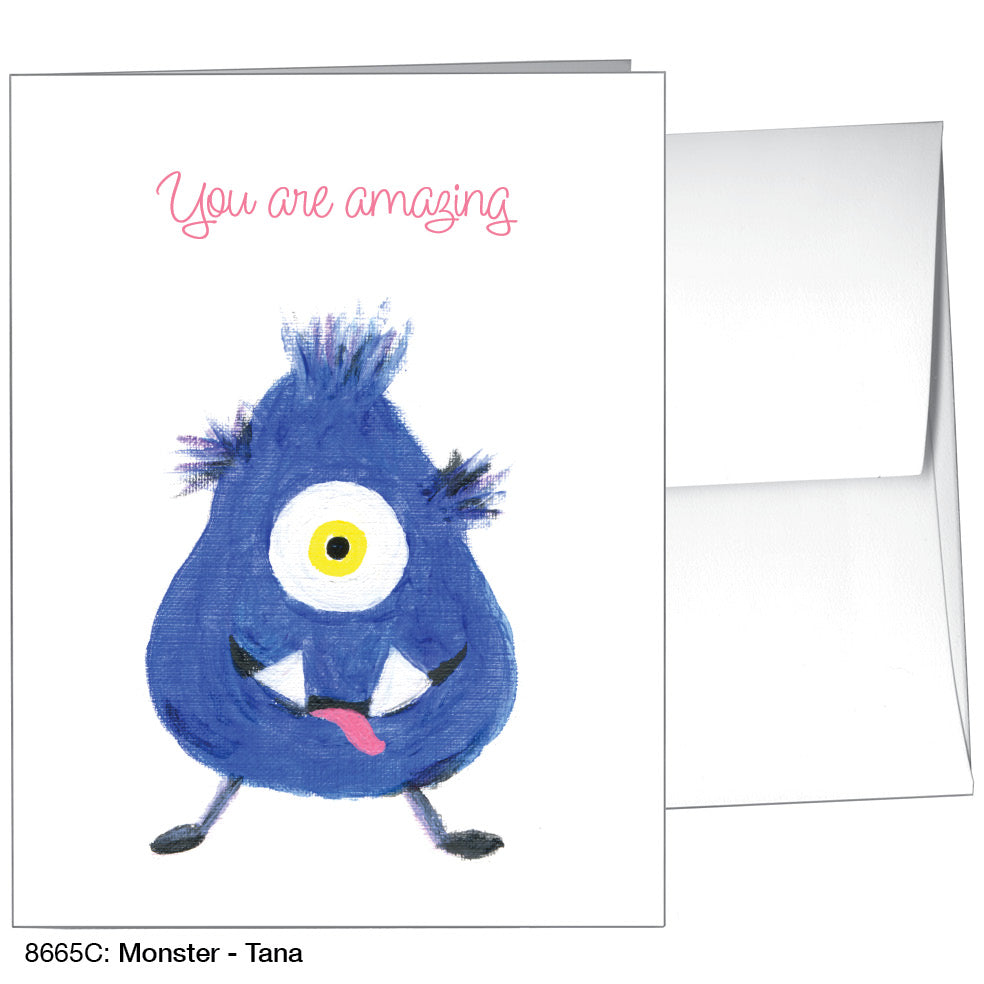 Monster - Tana, Greeting Card (8665C)