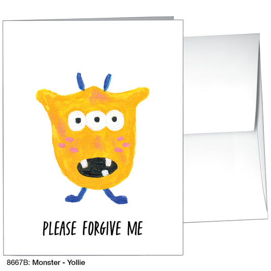 Monster - Yollie, Greeting Card (8667B)