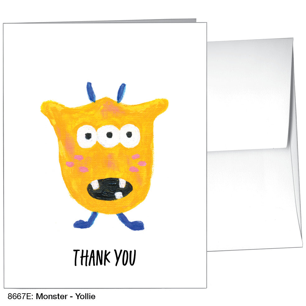Monster - Yollie, Greeting Card (8667E)