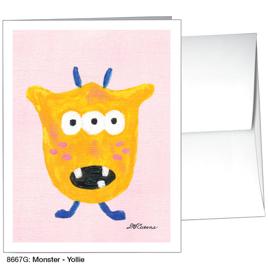 Monster - Yollie, Greeting Card (8667G)