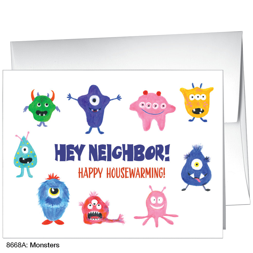 Monsters, Greeting Card (8668A)