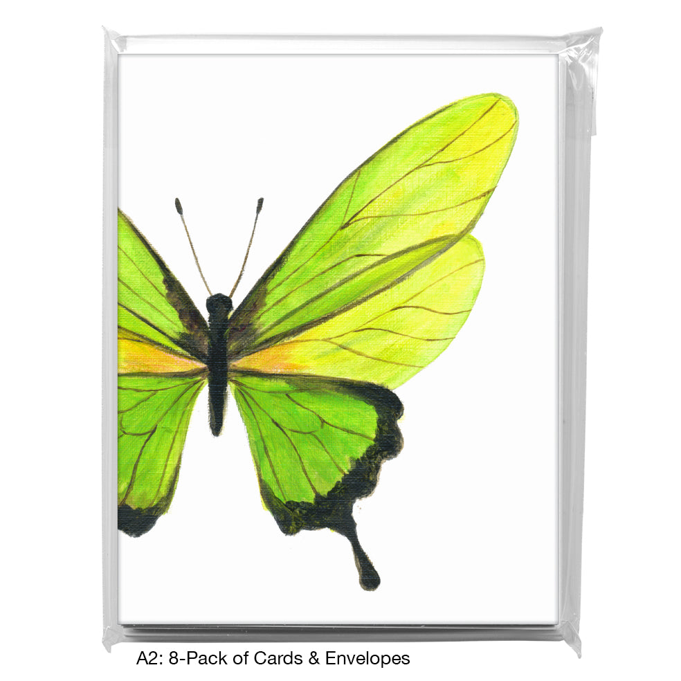 Iridescent Butterfly, Greeting Card (8673B)