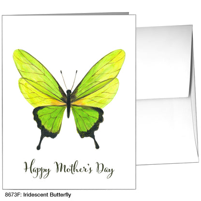 Iridescent Butterfly, Greeting Card (8673F)