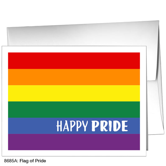 Flag of Pride, Greeting Card (8685A)