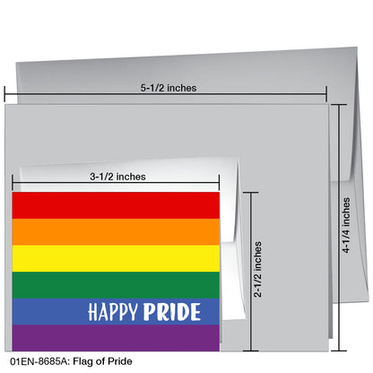 Flag of Pride, Greeting Card (8685A)