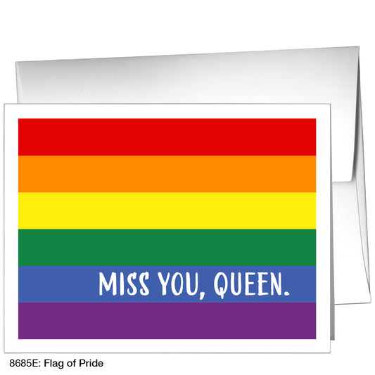 Flag of Pride, Greeting Card (8685E)
