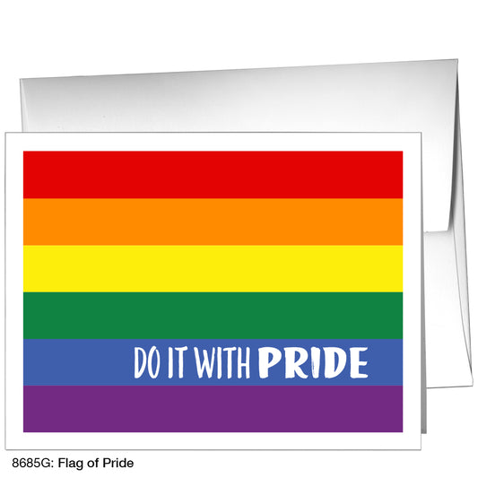 Flag of Pride, Greeting Card (8685G)
