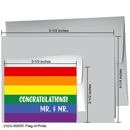 Flag of Pride, Greeting Card (8685R)