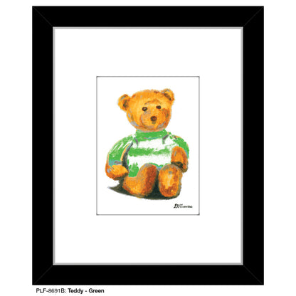 Teddy - Green, Print (#8691B)
