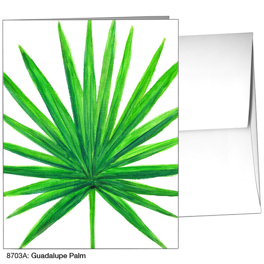 Guadalupe Palm, Greeting Card (8703A)