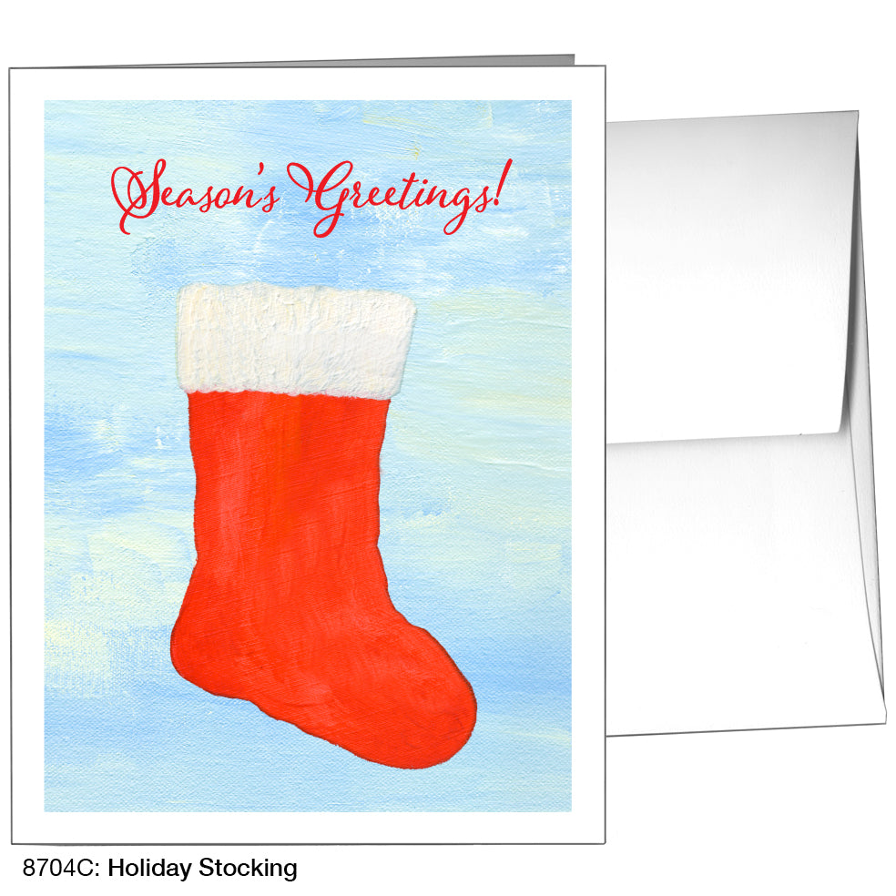Holiday Stocking, Greeting Card (8704C)
