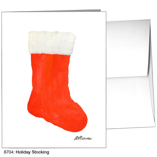 Holiday Stocking, Greeting Card (8704)
