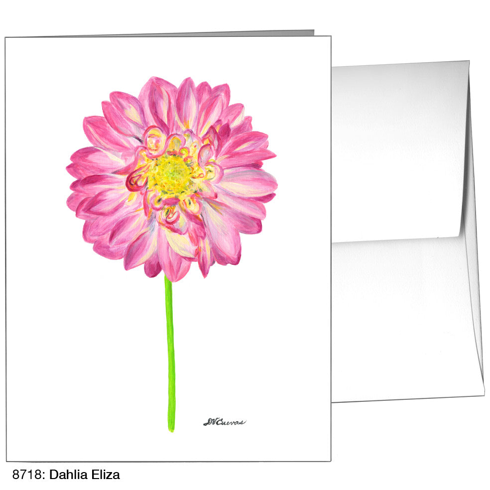 Dahlia Eliza, Greeting Card (8718)