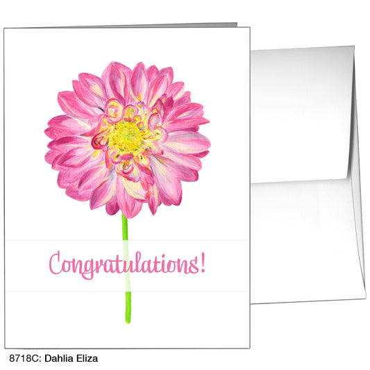 Dahlia Eliza, Greeting Card (8718C)