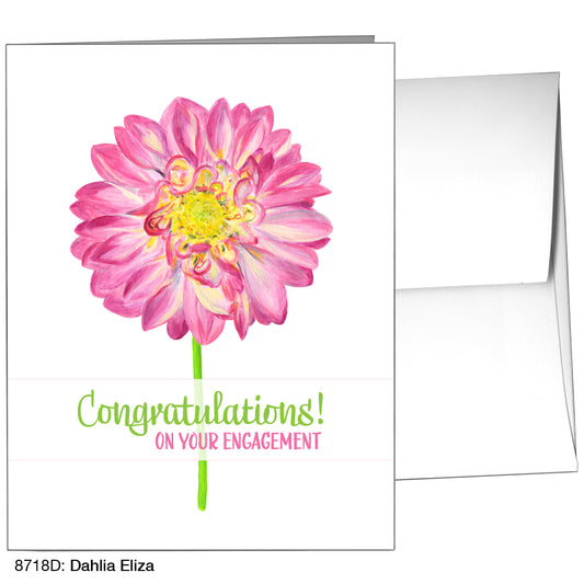 Dahlia Eliza, Greeting Card (8718D)