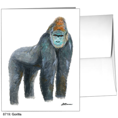 Gorilla, Greeting Card (8719)