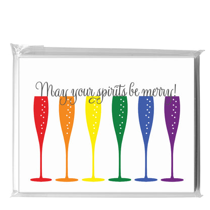 Champagnes, Greeting Card (8721C)