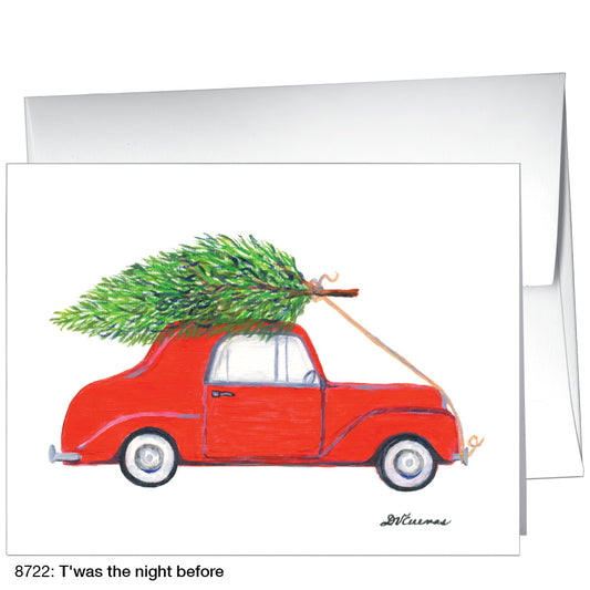 T'was the night before, Greeting Card (8722)