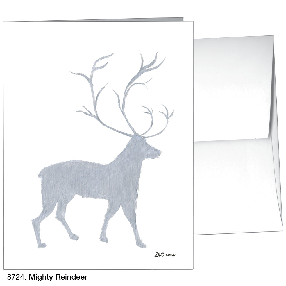 Mighty Reindeer, Greeting Card (8724)