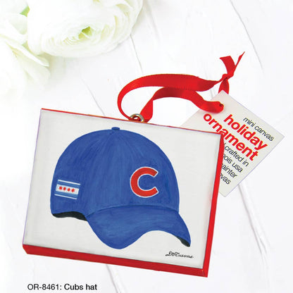 Cubs Hat, Ornament (OR-8461)