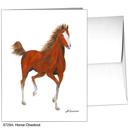 Horse Chestnut, Greeting Card (8729A)