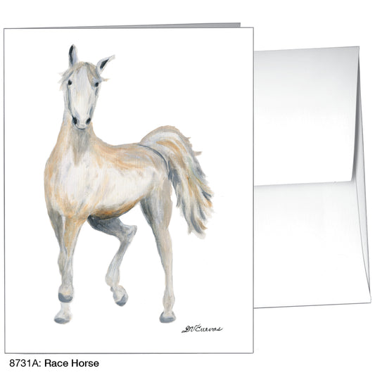 Race Horse, Greeting Card (8731A)