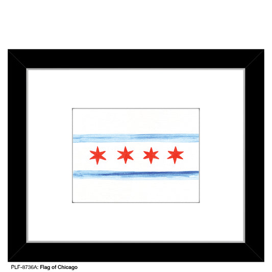 Flag of Chicago, Print (#8736A)