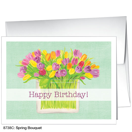 Spring Bouquet, Greeting Card (8738C)