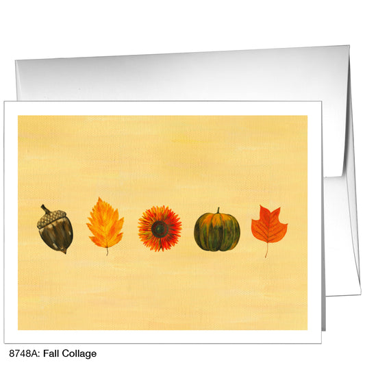 Fall Collage, Greeting Card (8748A)