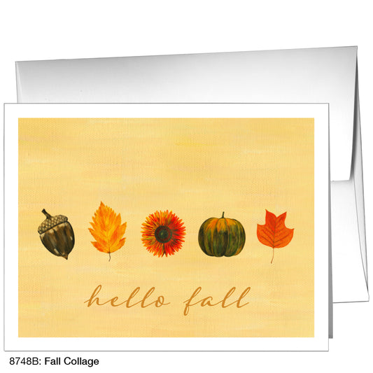 Fall Collage, Greeting Card (8748B)