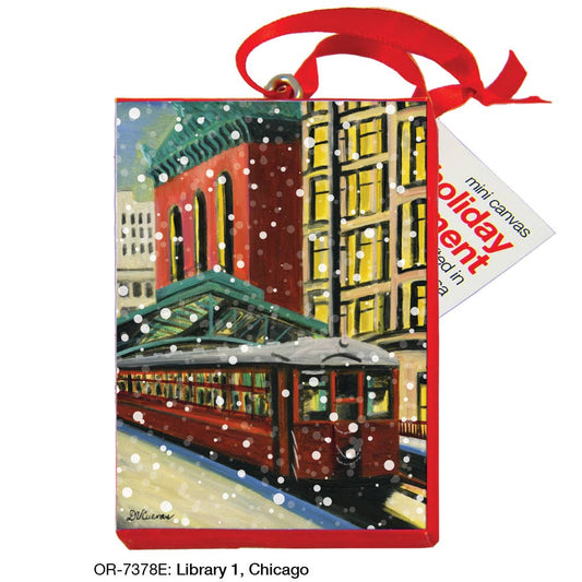 Library 1, Chicago, Ornament (OR-7378E)