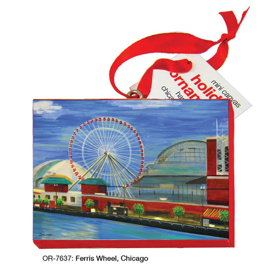 Ferris Wheel, Chicago, Ornament (OR-7637)