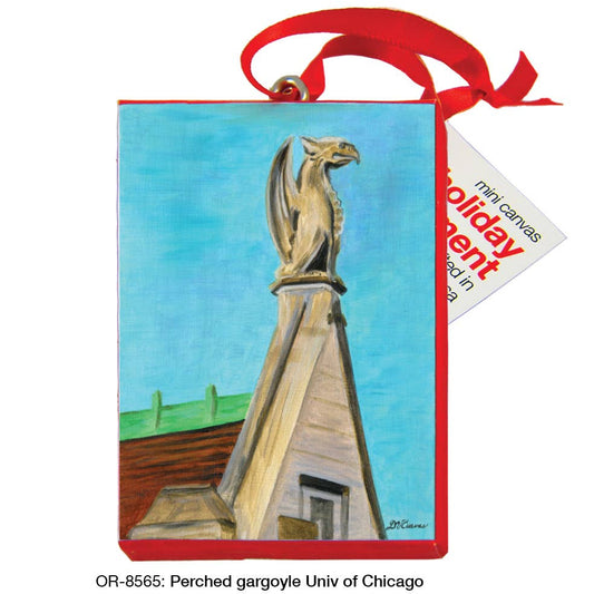 Perched Gargoyle U Of Chicago, Ornament (OR-8565)