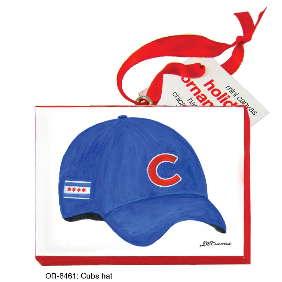 Cubs Hat, Ornament (OR-8461)