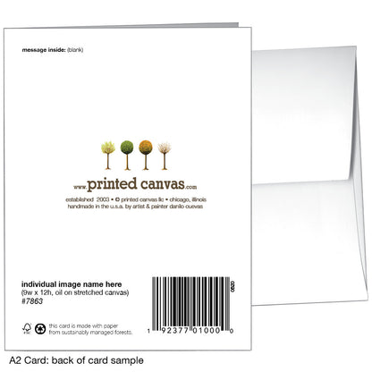 Acorn Caramel, Greeting Card (8568F)