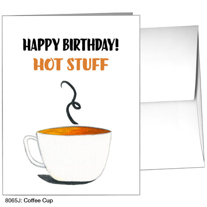 Coffee Cup, Greeting Card (8065J)