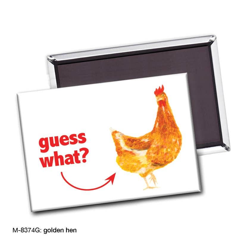 Golden Hen, Magnet (8374G)