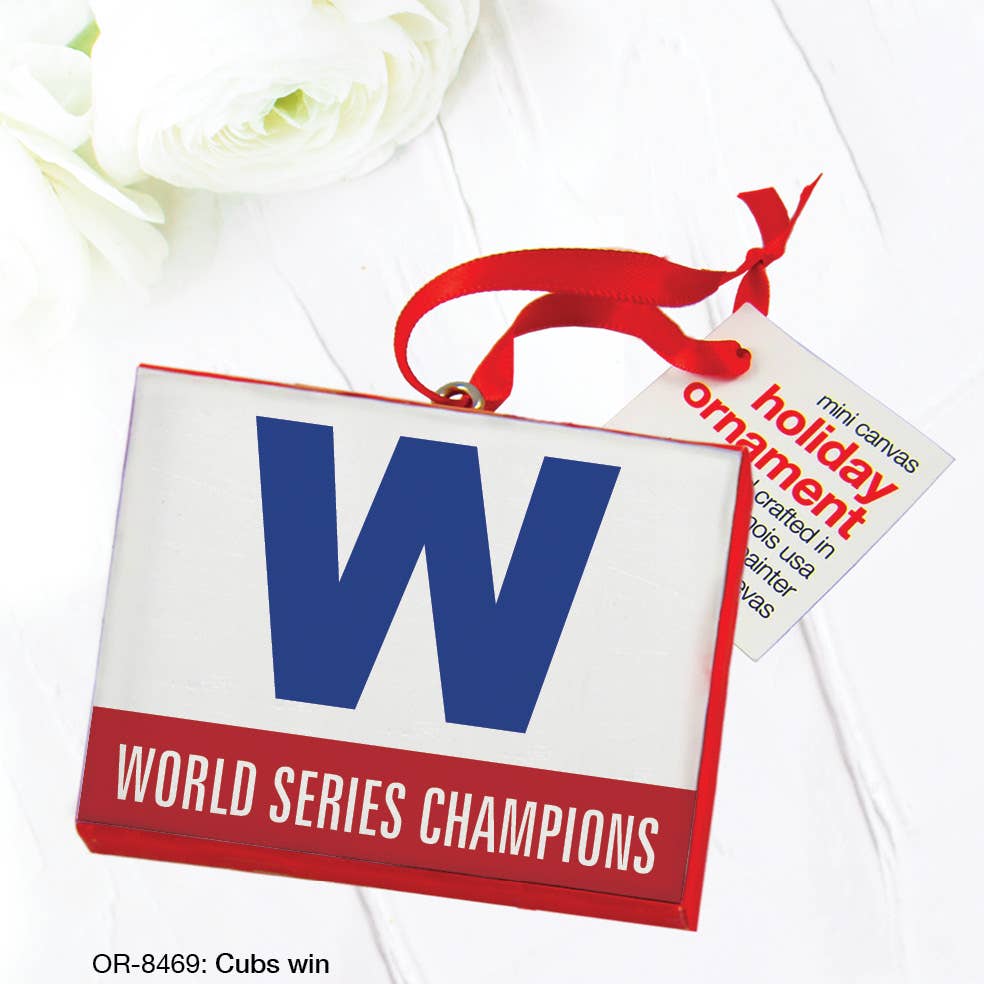 Cubs Win, Ornament (OR-8469)