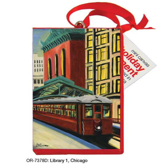 Library 1, Chicago, Ornament (OR-7378D)