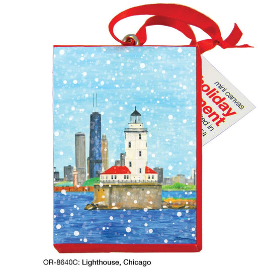 Lighthouse, Chicago, Ornament (OR-8640C)