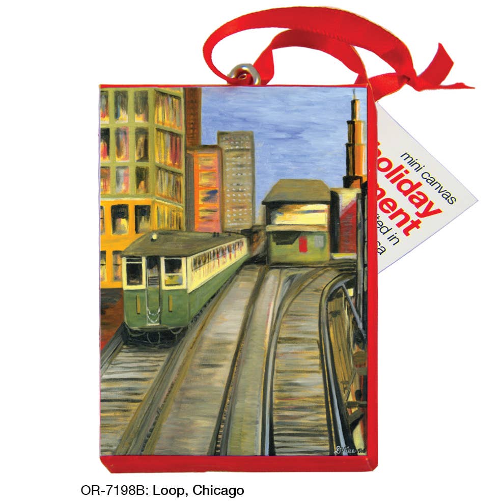 Loop, Chicago, Ornament (OR-7198B)