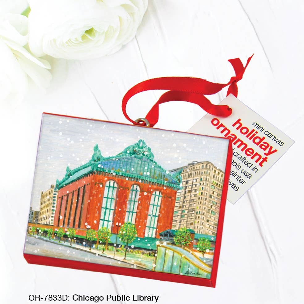 Chicago Public Library, Ornament (OR-7833D)