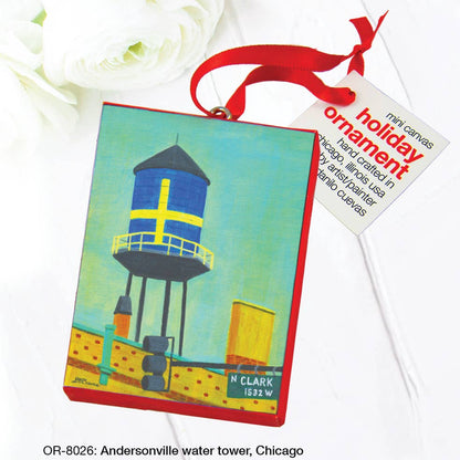 Andersonville Water Tower, Chicago, Ornament (OR-8026)