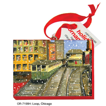 Loop, Chicago, Ornament (OR-7198H)