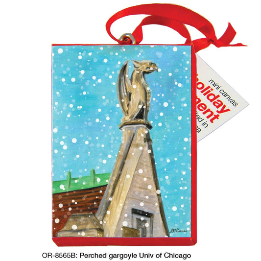 Perched Gargoyle U Of Chicago, Ornament (OR-8565B)